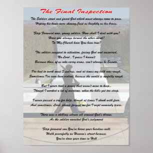 Grab unbekannter finaler Abschnitt Poster