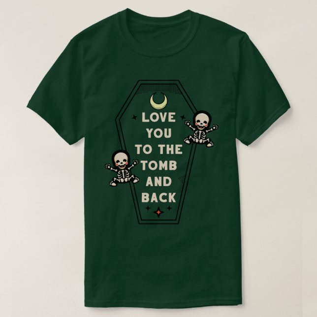 Grab und zurück T-Shirt (Design vorne)