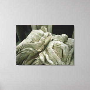 Grab von Catherine de Medici und von Henri II Leinwanddruck