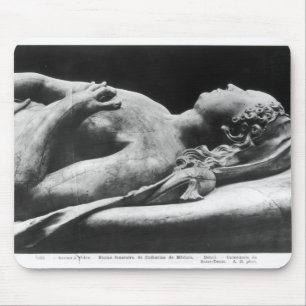 Grab von Catherine de Medici und von Henri II Mousepad