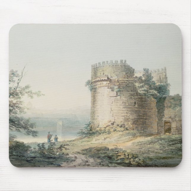 Grab von Cecilia Metella, Rom Mousepad (Vorne)