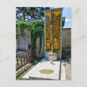 Grab von Ernst Fuchs Postkarte