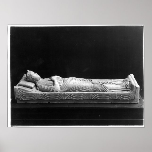 Grab von Isabel von Angouleme Poster (Vorne)