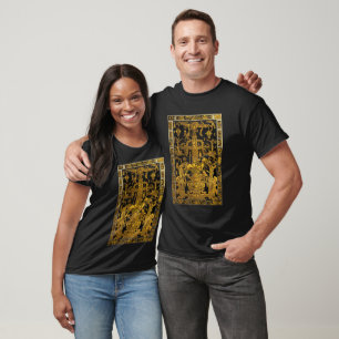 Grab von Pakal - Golden Palenque Astronaut T-Shirt