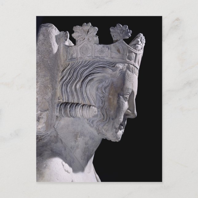 Grab von Pepin 'the Kurz' , König der Fränke Postkarte (Vorderseite)