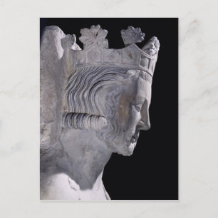 Grab von Pepin 'the Kurz' , König der Fränke Postkarte