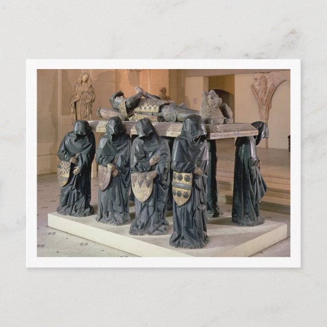 Grab von Philippe Pot (1428-94) aus der Abtei von  Postkarte (Vorderseite)