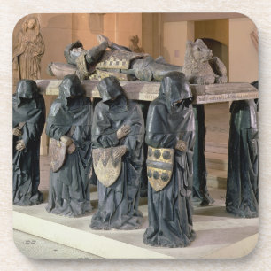 Grab von Philippe-Topf (1428-94) von Citeaux Untersetzer