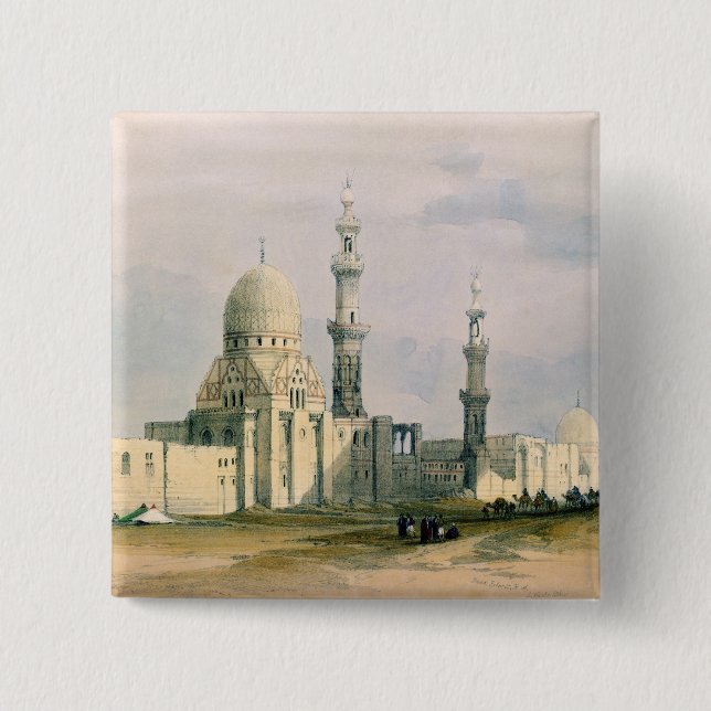 Grab von Sultan Qansuh Abu Sa ` Identifikation, Button (Vorderseite)