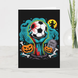 Grab Ziele Zombie Fußball Halloween Für Fußball Pl Karte