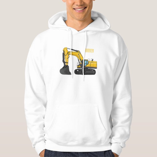 Grabbagger-Cartoon Hoodie (Vorderseite)