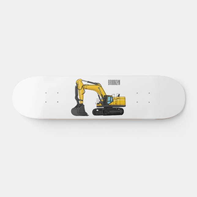 Grabbagger-Cartoon Skateboard (Horizontal)