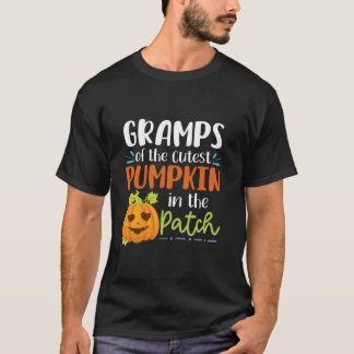 Gräben der Niedlichsten Kürbis im PatchHalloweenha T-Shirt
