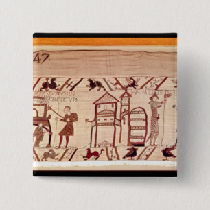 Graben der Verstärkungen für ein Lager an Button