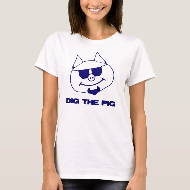 Graben Sie das Schwein T-Shirt (Vorderseite)