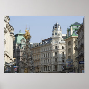 Graben, Wien, Österreich Poster