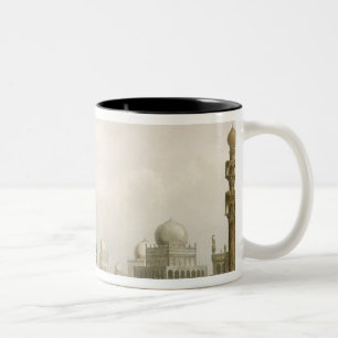 Gräber der Könige von Golconda im Jahre 1813, von Zweifarbige Tasse