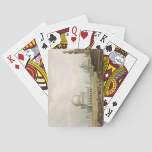 Gräber der Könige von Golconda in 1813, aus Volum Spielkarten