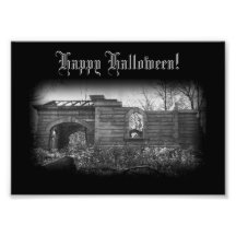 Gräber Ruin Happy Halloween