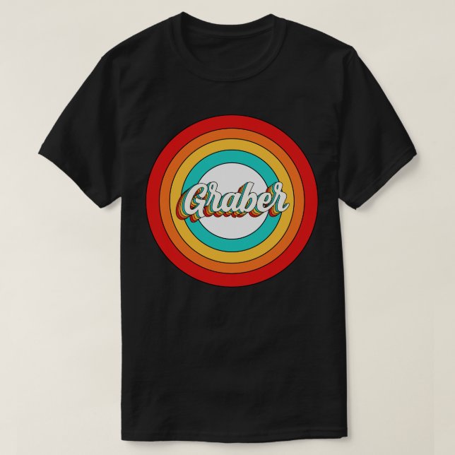 Grabername Shirt Vintag Graber Circle (Design vorne)