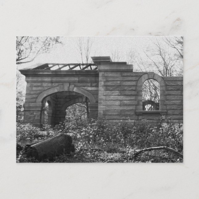 Gräberruine Postkarte (Vorderseite)