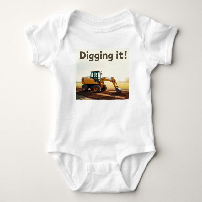 Grabmal! Baby Strampler (Vorderseite)
