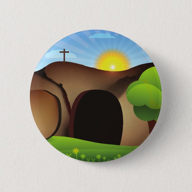 Grabmal Button (Vorderseite)