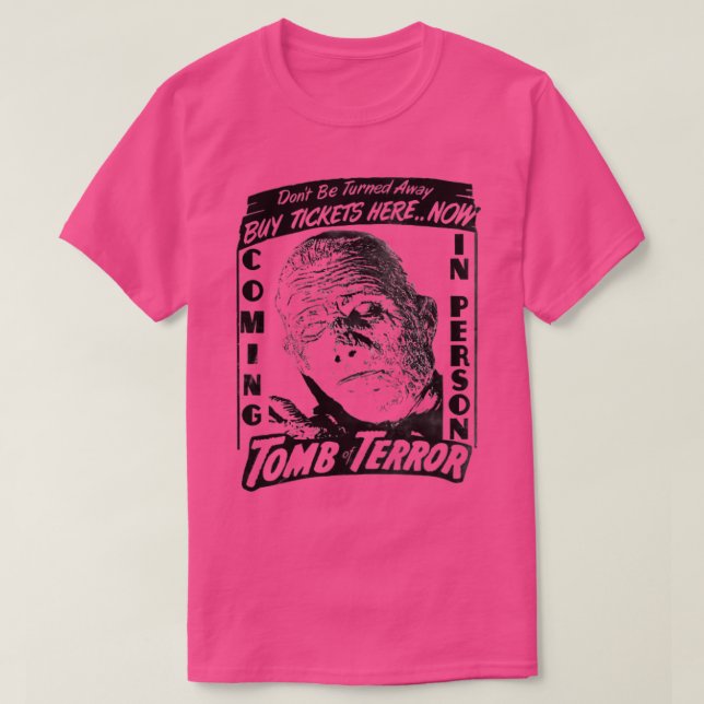 Grabmal Vintager Horror ästhetisch T-Shirt (Design vorne)