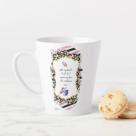 Grabovoi Zahlen für die Freiheit vor Angst Milchtasse