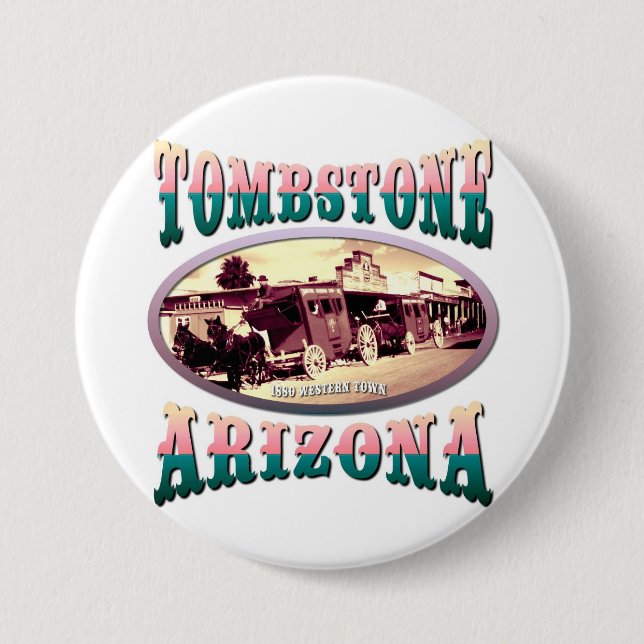 Grabstein Arizona Button (Vorderseite)