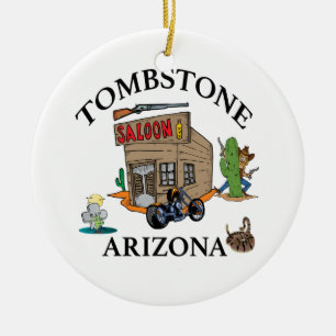 Grabstein, Arizona Keramik Ornament