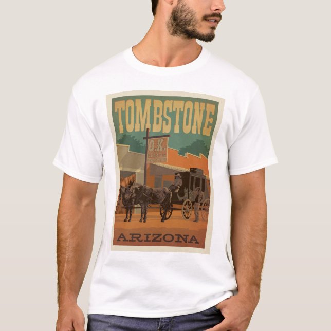 Grabstein, Arizona T-Shirt (Vorderseite)