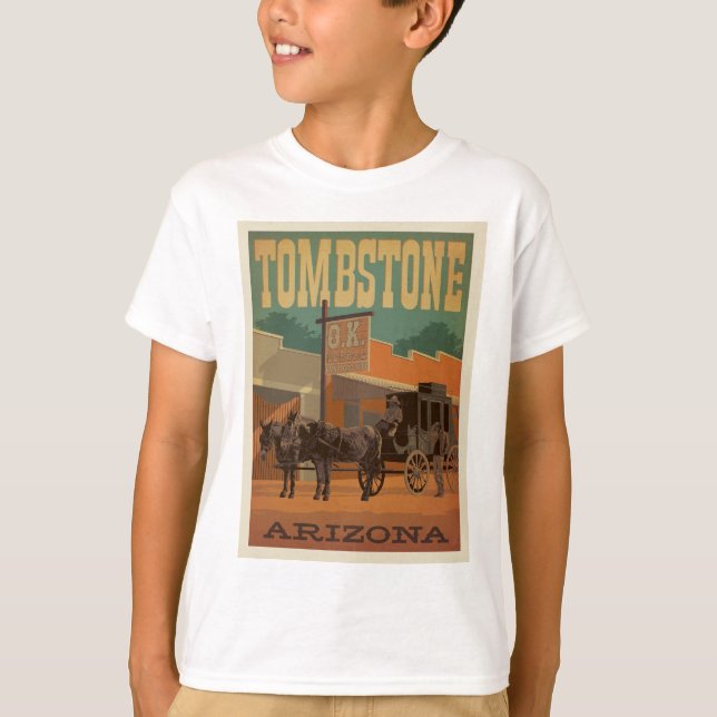 Grabstein, Arizona T-Shirt (Vorderseite)