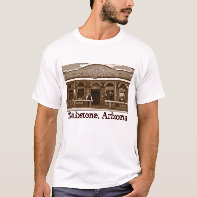 Grabstein-Arizona-T-Shirt T-Shirt (Vorderseite)