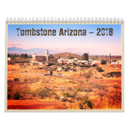 Grabstein-ArizonaWestern-Kalender 2018 Kalender