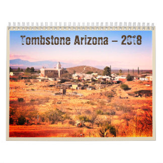 Grabstein-ArizonaWestern-Kalender 2018 Kalender