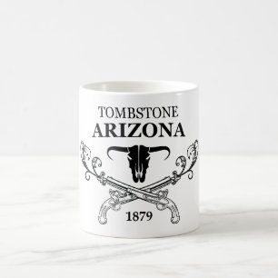 Grabstein-Arizonawilde Westkaffeetasse Tasse