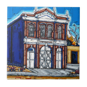 Grabstein City Hall Tile Fliese