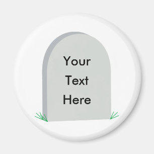 Grabstein Kühlschrankmagnet Magnet