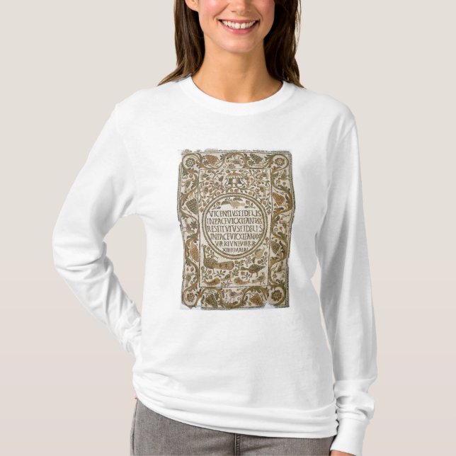 Grabstein mit einem Epitaphen T-Shirt (Vorderseite)