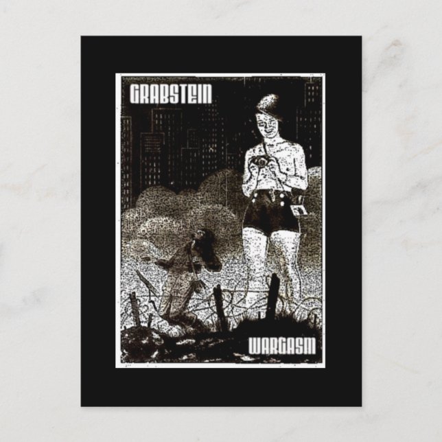GRABSTEIN WARGASM POSTCARD POSTKARTE (Vorderseite)