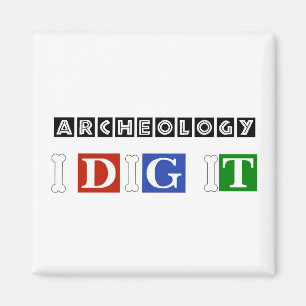 Grabung der Archäologie-I es Magnet