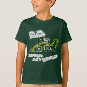 Grabung, Grabung, grabende T - Shirtdunkelheit T-Shirt