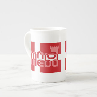 Grabung GUD Velsigne, minimales Danske Ven Prozellantasse