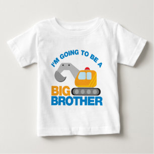 Grabwagen wird ein großer Bruder sein Baby T-shirt