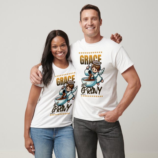 Grace and Gravy - Ephesians 2:8 T-Shirt (Unisex)