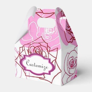 Grace & Apprecision Pink Roses Gable Gevor Box Geschenkschachtel