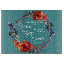 Grace auf Grace John 1:16 Schrift