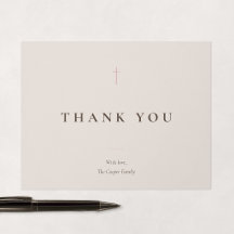Grace Blush Minimal Kreuz religiös