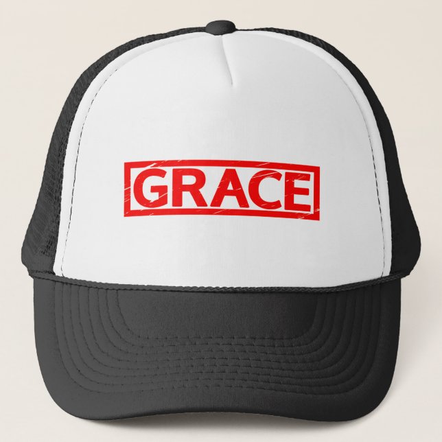 Grace Briefmarke Truckerkappe (Vorderseite)
